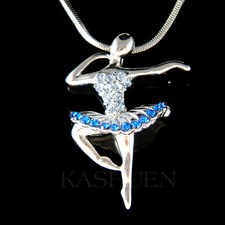 Blu Ballerina Sulle Punte