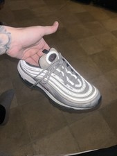 Nike Air Max 97 OG argento metallizzato/rosso varsity UK 6