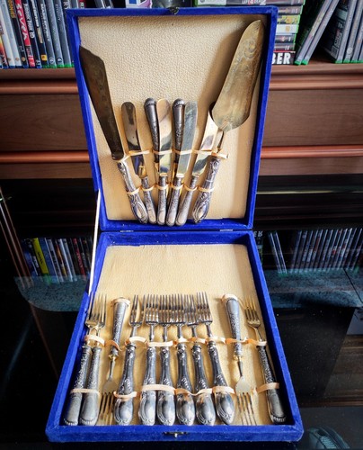 Posate argento 800 vintage - argento,