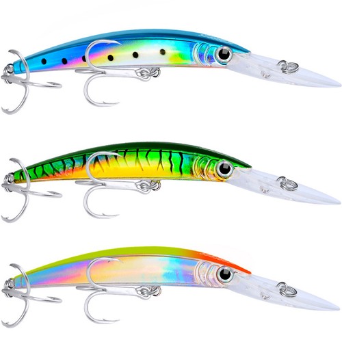 3pcs saltwater sinking - 3pcs, 6.7"