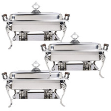 Juego 3 Chafing Dish 8QT