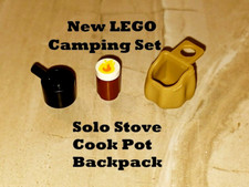 Nuovo LEGO Zaino Fornello da Campeggio Pentola Fornello da Campeggio Fornello Solo Escursionismo Campeggio
