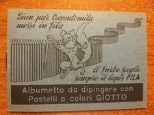 Albumetto da dipingere con