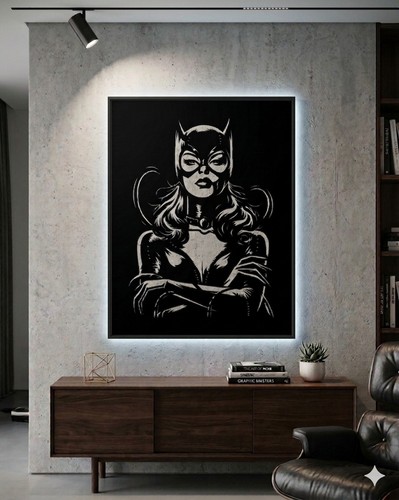 Catwoman quadro metallo - quadro, in