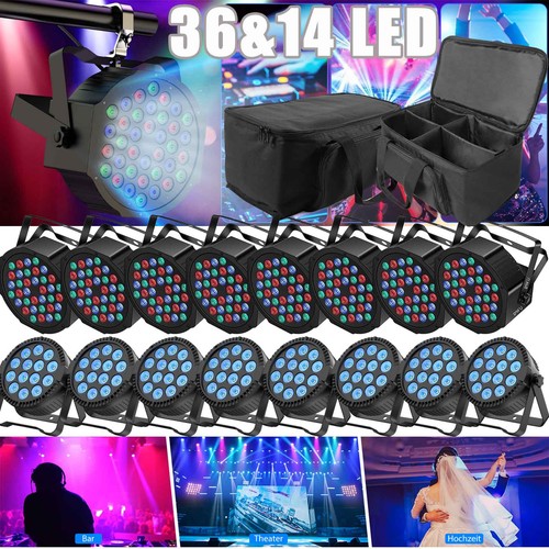 Led rgbw par - 36&14,