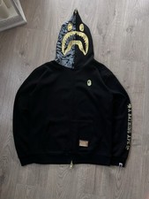 BAPE Shark Hoodie Gold Edition