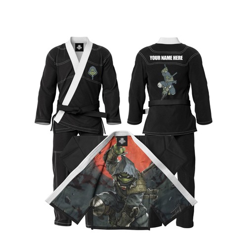 Premium custom black bjj - premium,