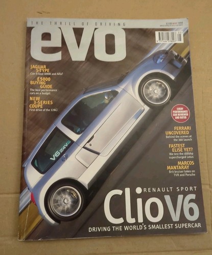Evo magazine issue may - may, 1999