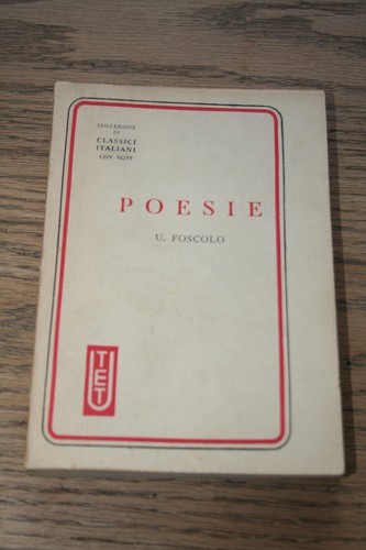 Ugo foscolo poesie - ugo, classici