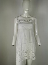 GIORGIA & JOHNS VESTITO  VESTITINO COPRI COSTUME TAGLIA S COLORE BIANCO 