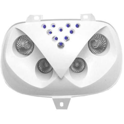 Maschera faro anteriore bianco - maschera,