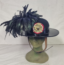 CAPPELLO BERSAGLIERE MORETTO VAIRA CON COCCARDA + PIUMETTO DEL REGGIMENTO 10 TAG