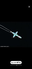 Collana argento ciondolo croce