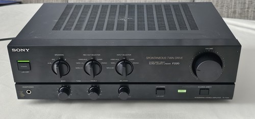 Sony f220 stereo - sony, integrated