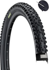 COPERTONE NERO 29 x 2.25 (57-622) + CAMERA D'ARIA GOMMA BICI MTB ANTIFORATURA