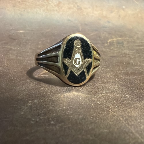 Anello massonico antico - massonico,