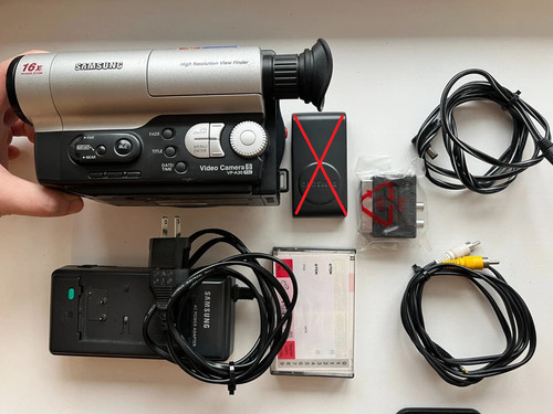 Videocamera vintage samsung - vintage,