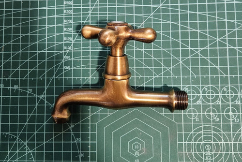 Coppia rubinetti stile vintage