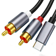 Cavo Audio USB-C a 2 RCA, Cavo
