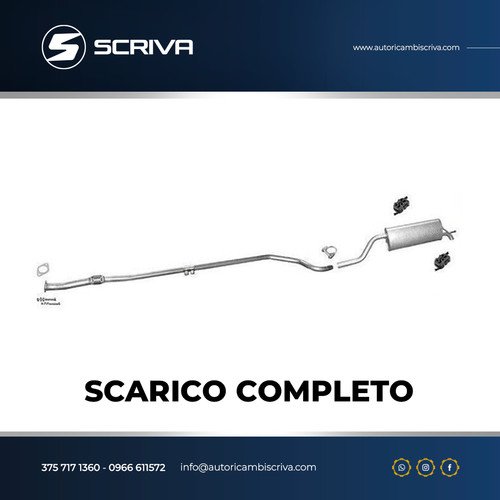 Scarico completo per fiat - scarico,