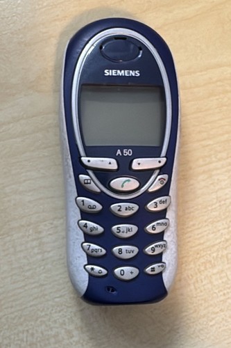 Siemens a50 blu ottime - siemens,