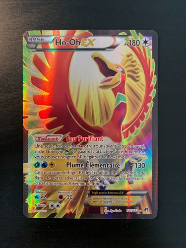 Carte pokémon oh - carte, ho-oh