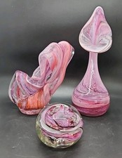 3 x Items of Handblown Art