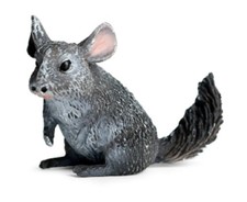 Giocattolo PVC vombato grigio