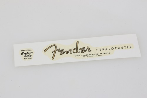 Fender 1960 decalcomania - 1960-61',