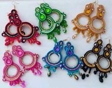 orecchini messicani soutache