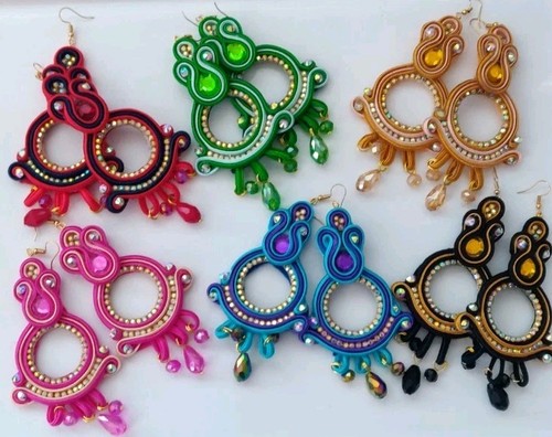 Orecchini messicani soutache - messicani,