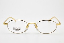 ? vintage occhiali GIANFRANCO FERRE GFF82 montatura ovale oro 80s?Donna Uomo