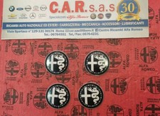 4 STEMMI CERCHI IN LEGA ALFA