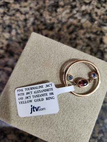 Anello pendente 10k - 10k, yg