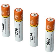 4x AAA Micro batteria per
