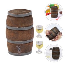 1 set di mini botte di vino