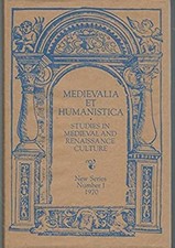 Medievalia humanistica - medievalia,