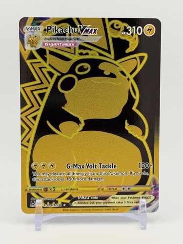 Pikachu vmax - vmax, (segreto)