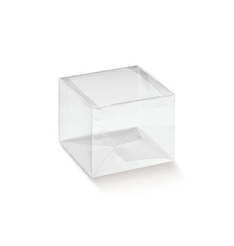Scatola trasparente pvc 8x8x6 - scatola,