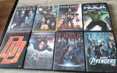 Lotto dvd supereroi come - 8,