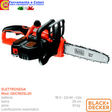 BLACK+DECKER Motosega a
