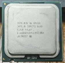 Processore CPU Intel Core 2 Quad Q9450 SLAWR 2,66 GHz 1333 MHz LGA-775