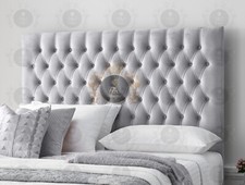 Chesterfield peluche testiera