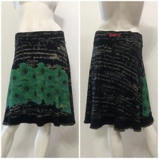 DESIGUAL Gonna nera fantasia