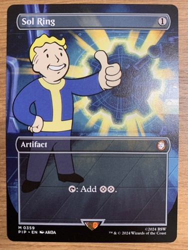 Magic fallout mtg anello - magic,