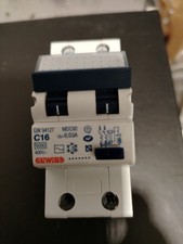 Interruttore Magnetotermico Differenziale Gewiss GW 94127 2P 16A 30mA Curva C