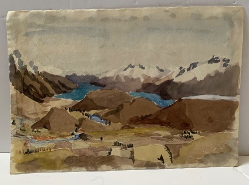 Quadro vintage valle - vintage,