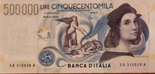 LIRE 500.000 RAFFAELLO