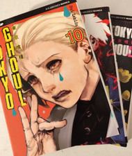 Serie manga Tokyo Ghoul prima edizione italiano J-pop 10 - 11 - 12