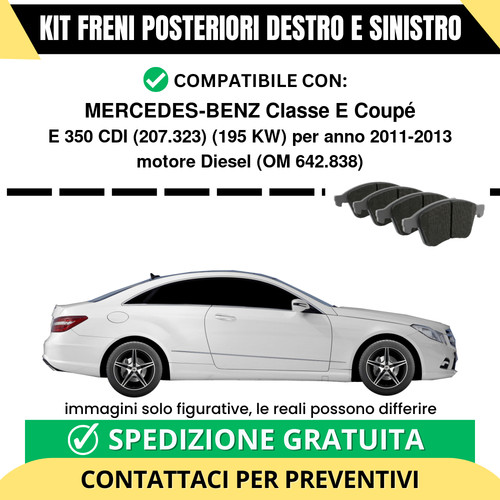 Pastiglie freno posteriori - freno,